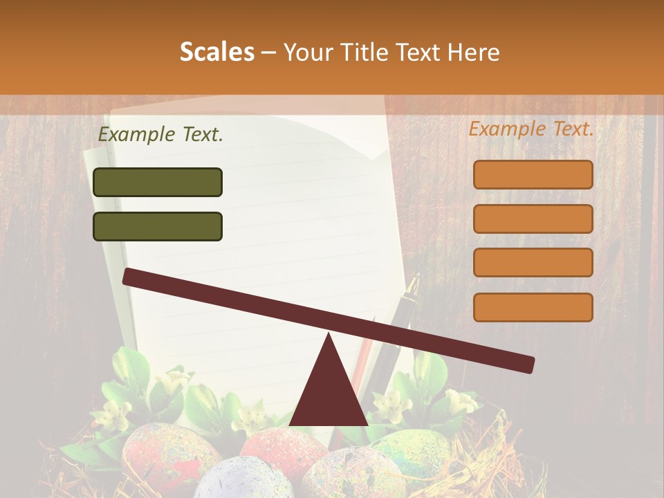 Celebratory Nature Clear PowerPoint Template