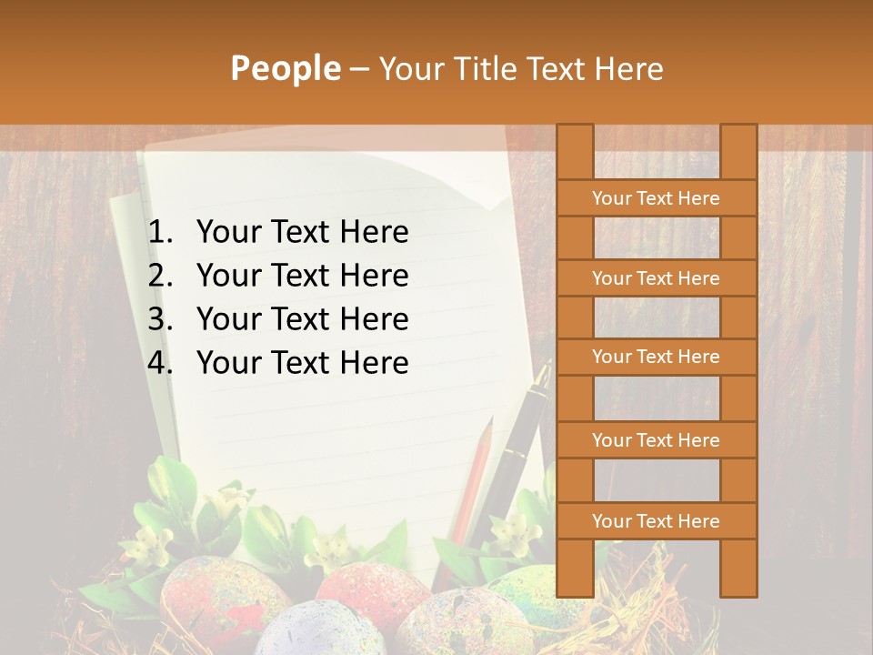 Celebratory Nature Clear PowerPoint Template