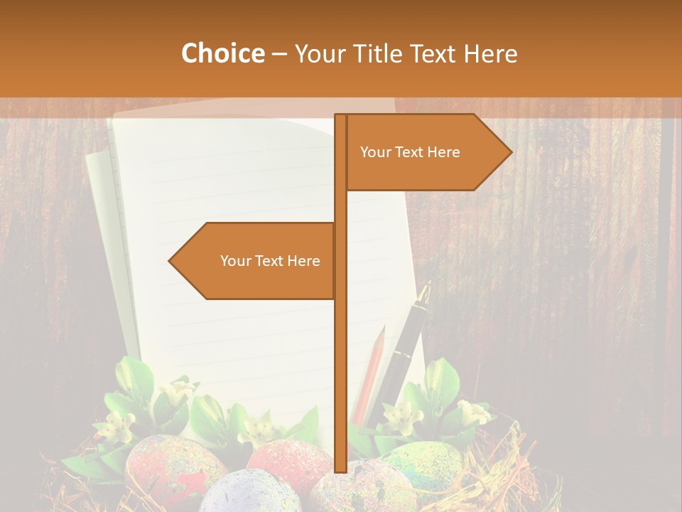 Celebratory Nature Clear PowerPoint Template
