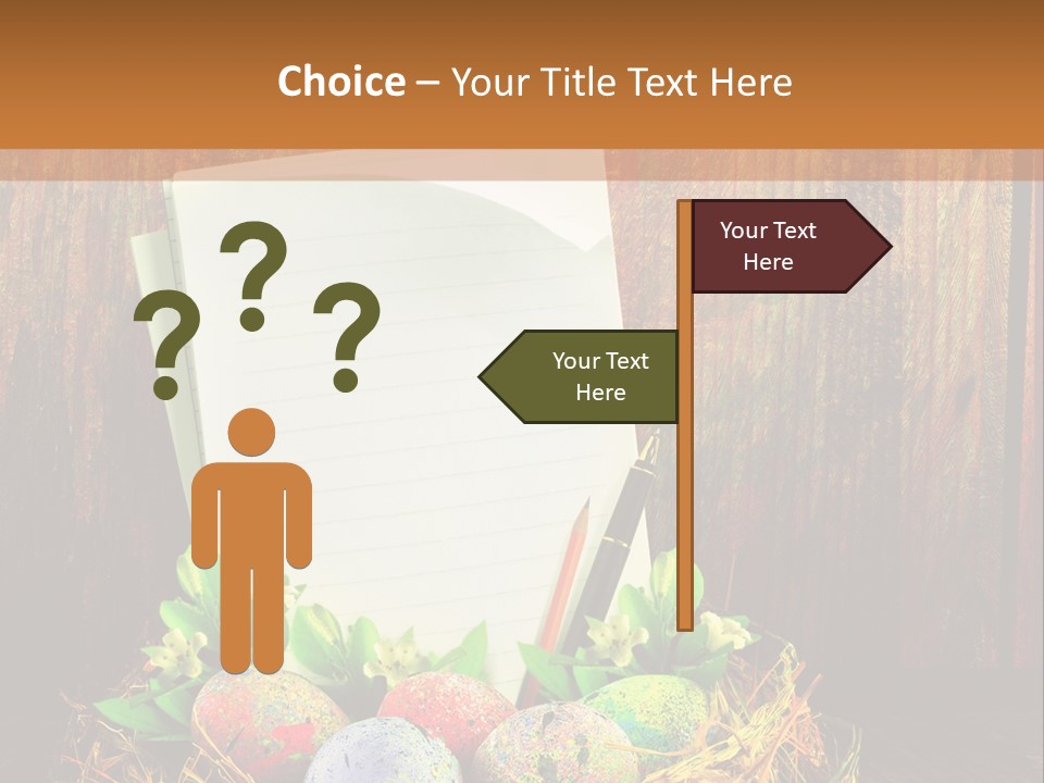 Celebratory Nature Clear PowerPoint Template