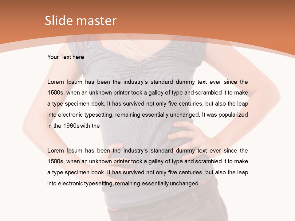 Happy Cheerful Face PowerPoint Template