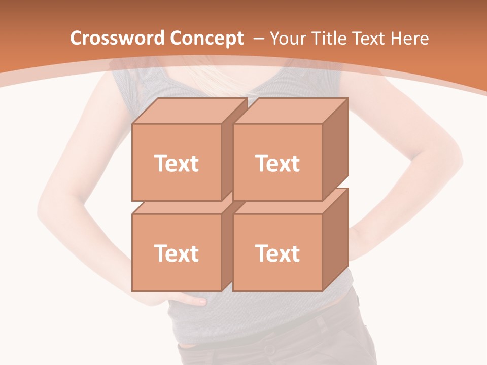 Happy Cheerful Face PowerPoint Template