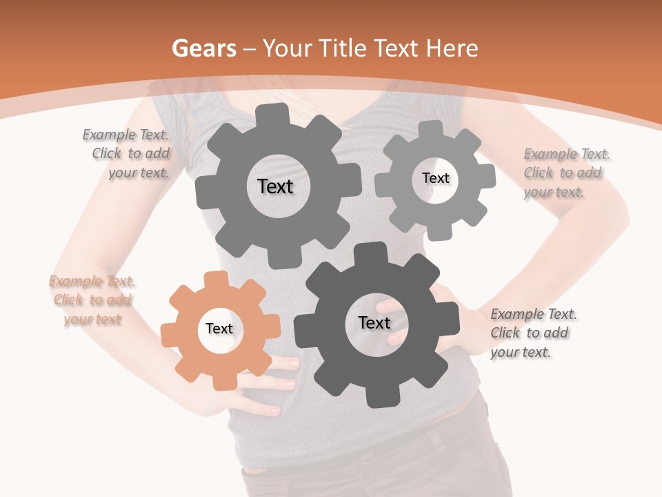 Happy Cheerful Face PowerPoint Template