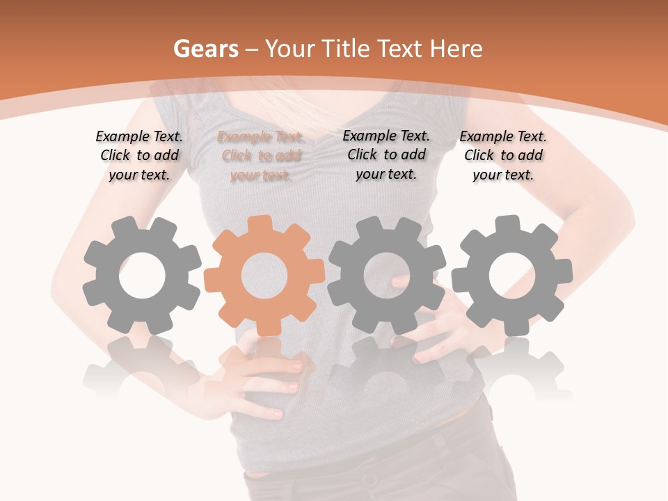 Happy Cheerful Face PowerPoint Template