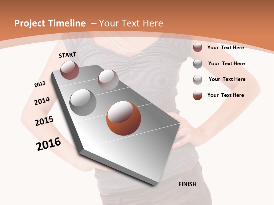 Happy Cheerful Face PowerPoint Template