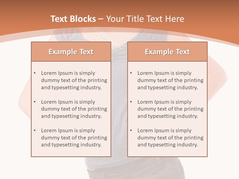 Happy Cheerful Face PowerPoint Template