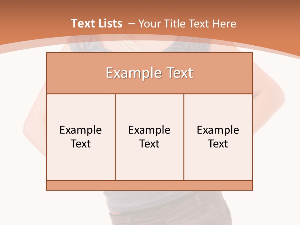 Happy Cheerful Face PowerPoint Template