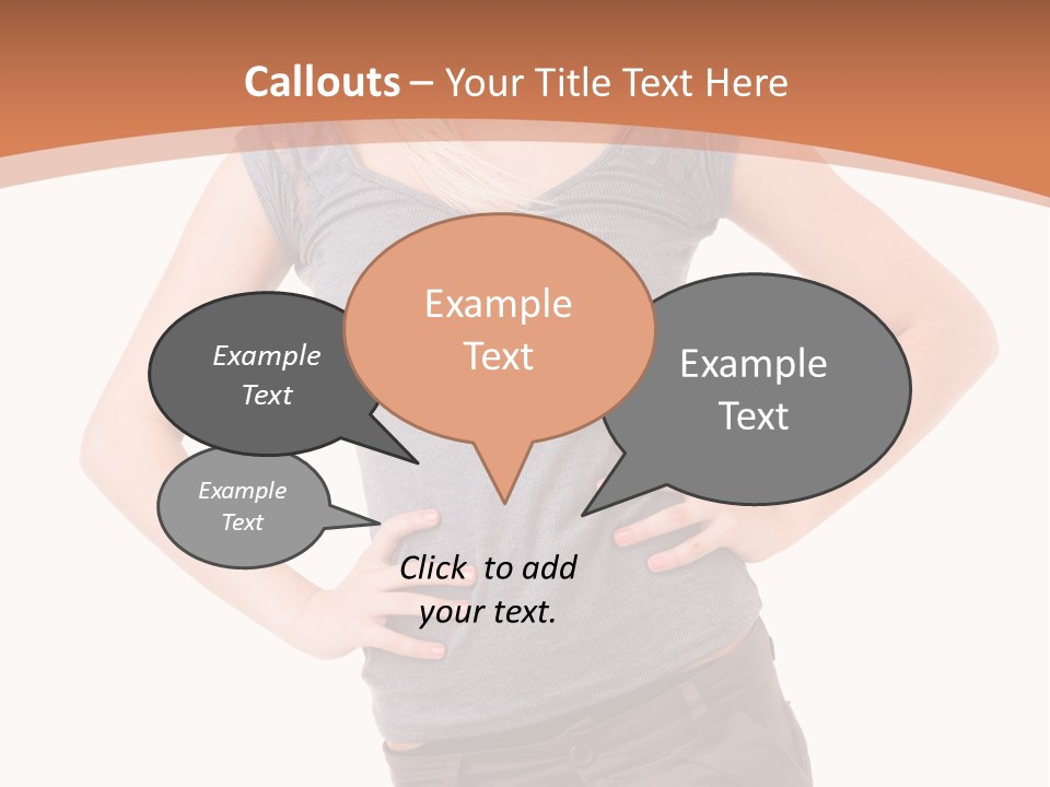 Happy Cheerful Face PowerPoint Template