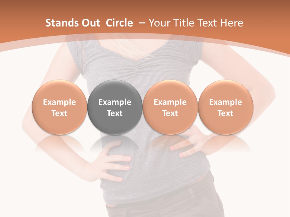 Happy Cheerful Face PowerPoint Template