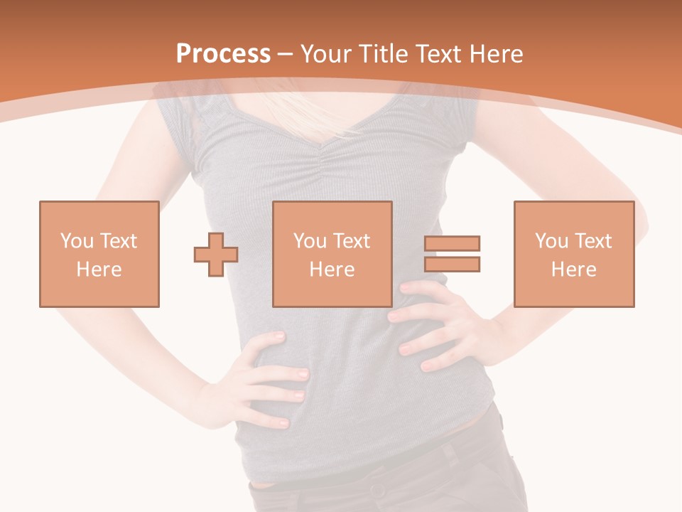 Happy Cheerful Face PowerPoint Template