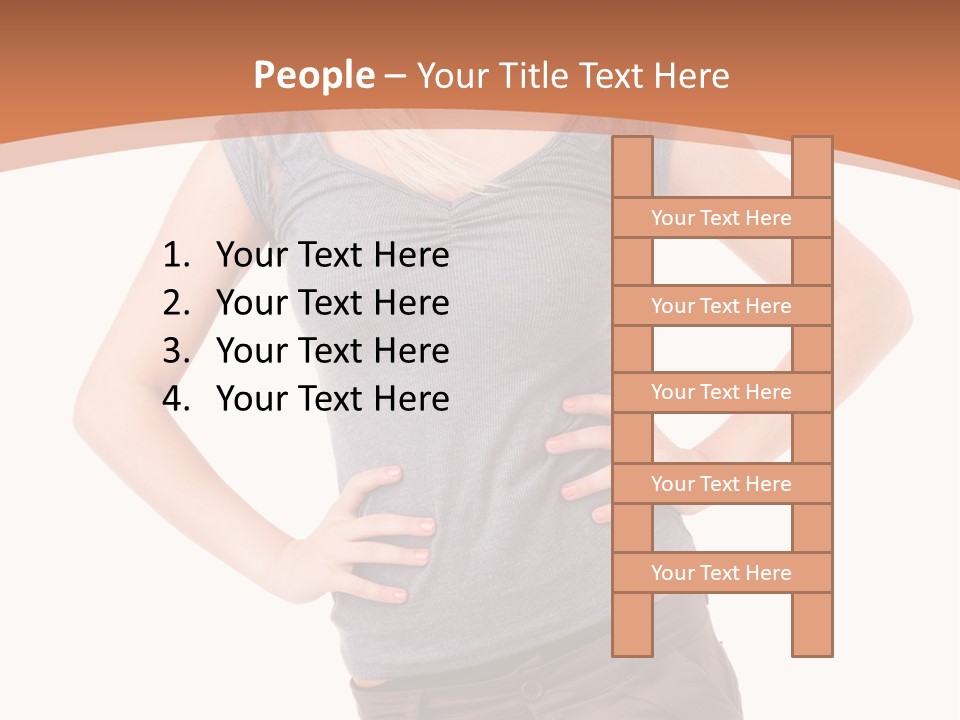 Happy Cheerful Face PowerPoint Template