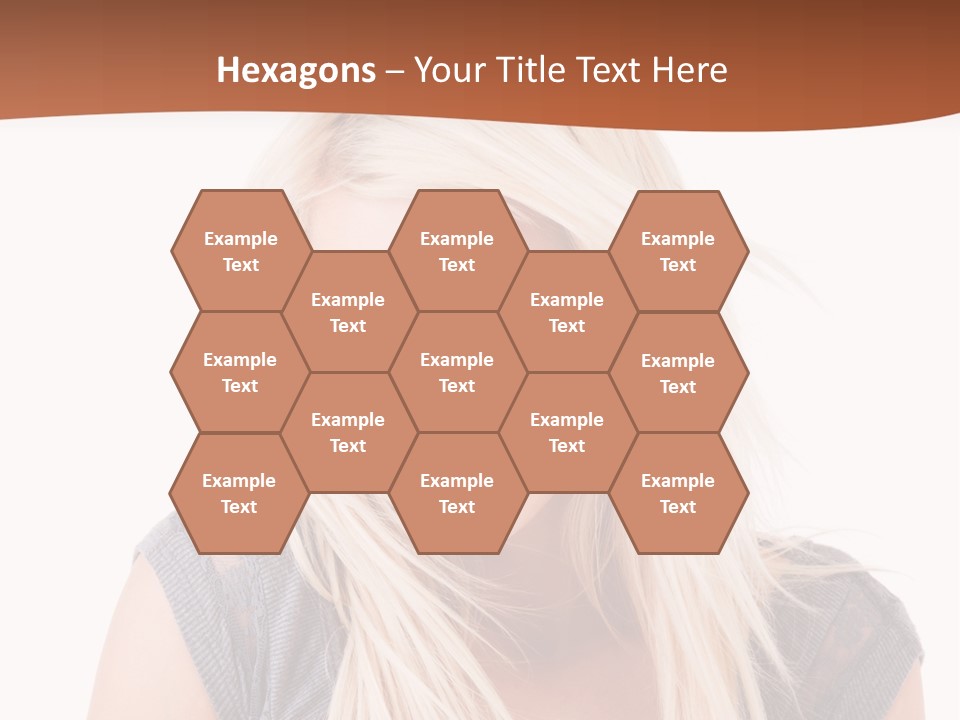 Face Girl Toothy PowerPoint Template