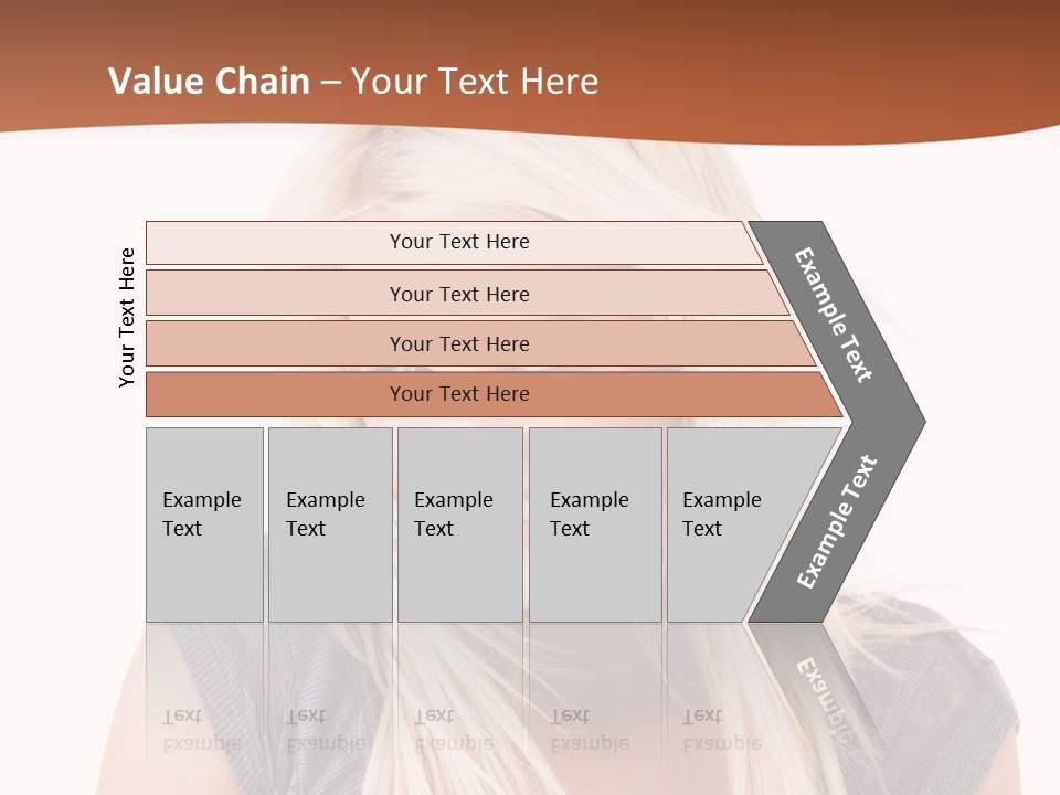 Face Girl Toothy PowerPoint Template