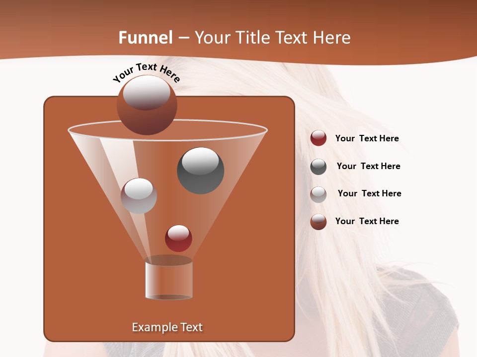 Face Girl Toothy PowerPoint Template