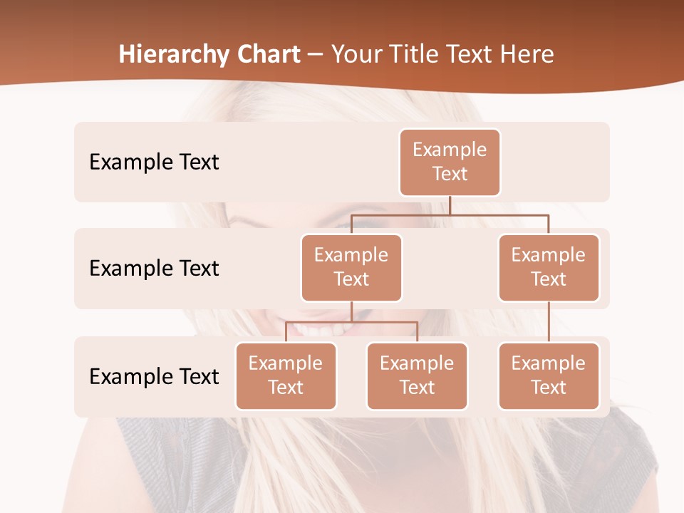 Face Girl Toothy PowerPoint Template