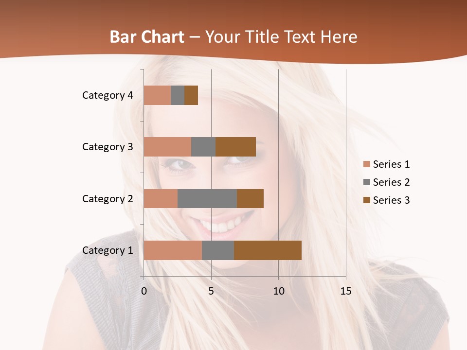 Face Girl Toothy PowerPoint Template