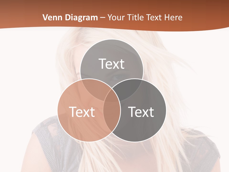 Face Girl Toothy PowerPoint Template