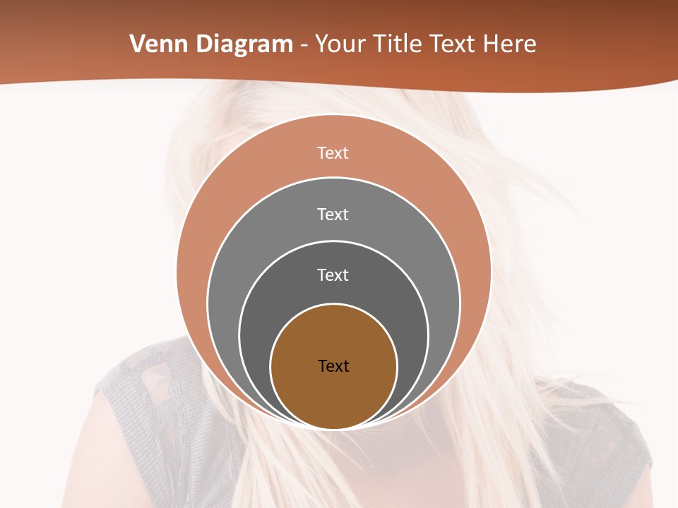 Face Girl Toothy PowerPoint Template