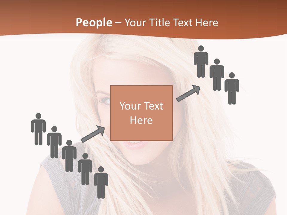 Face Girl Toothy PowerPoint Template