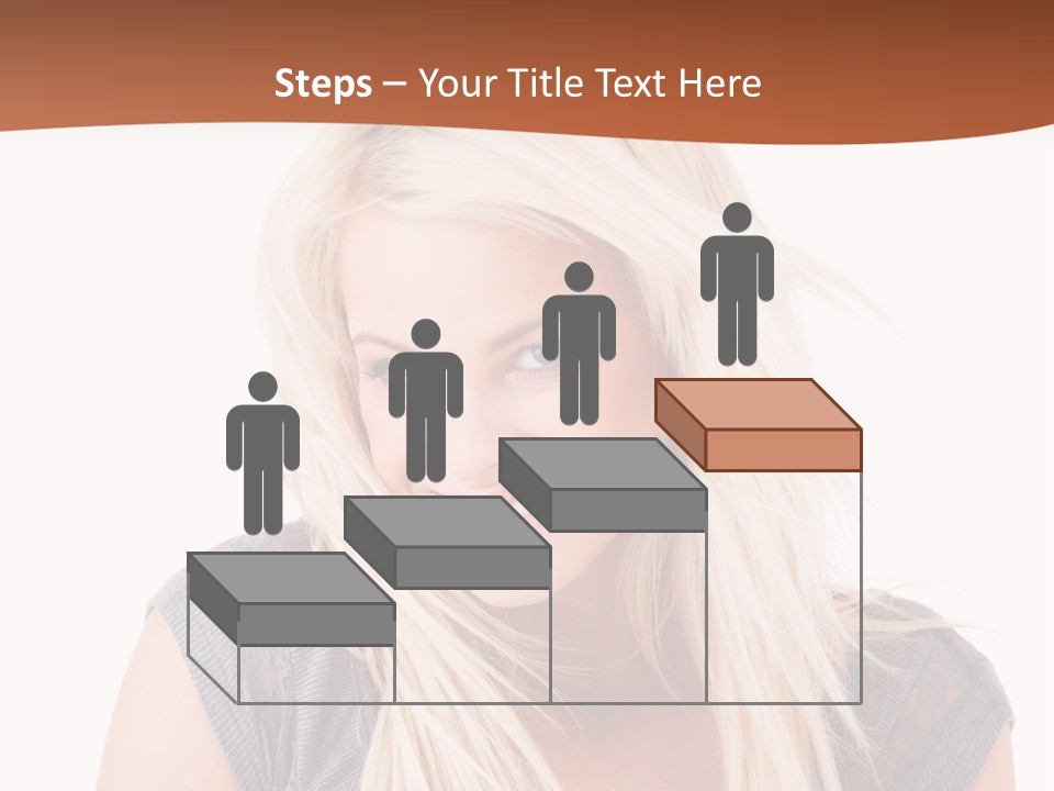 Face Girl Toothy PowerPoint Template