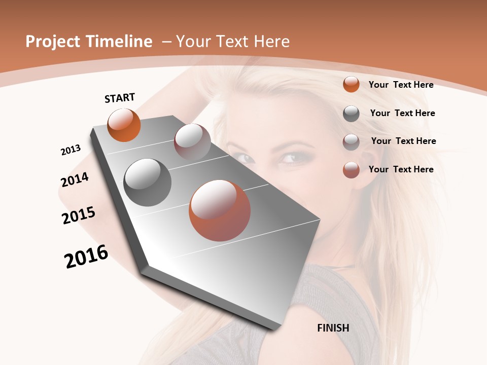 Caucasian Dental Happiness PowerPoint Template