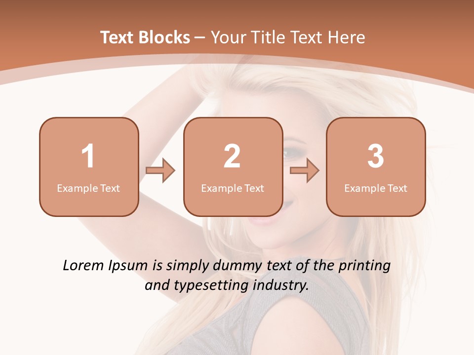 Caucasian Dental Happiness PowerPoint Template