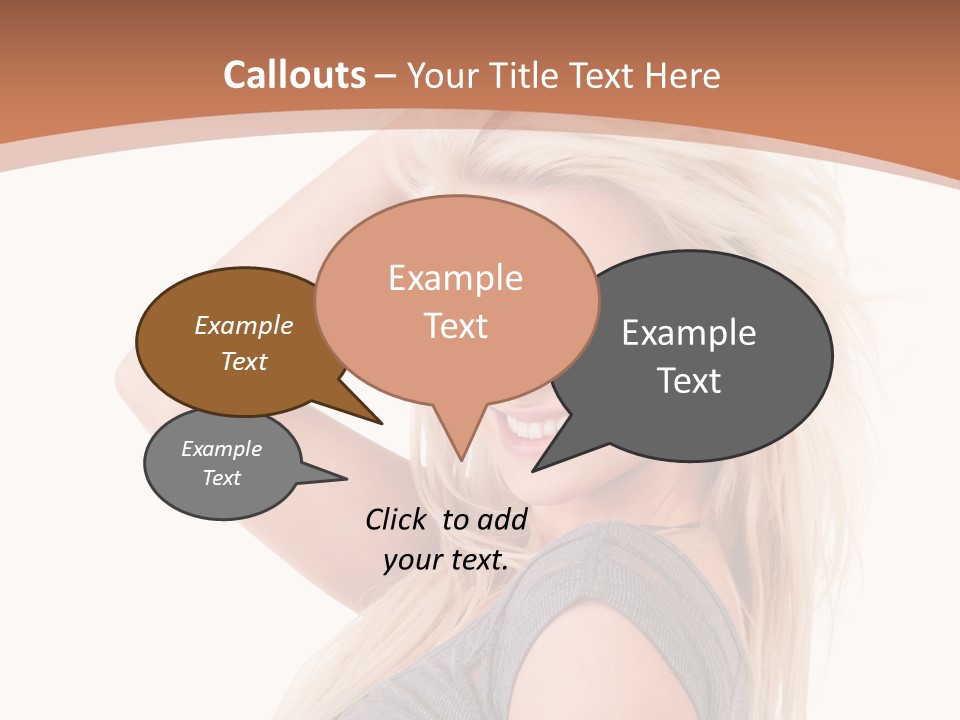 Caucasian Dental Happiness PowerPoint Template