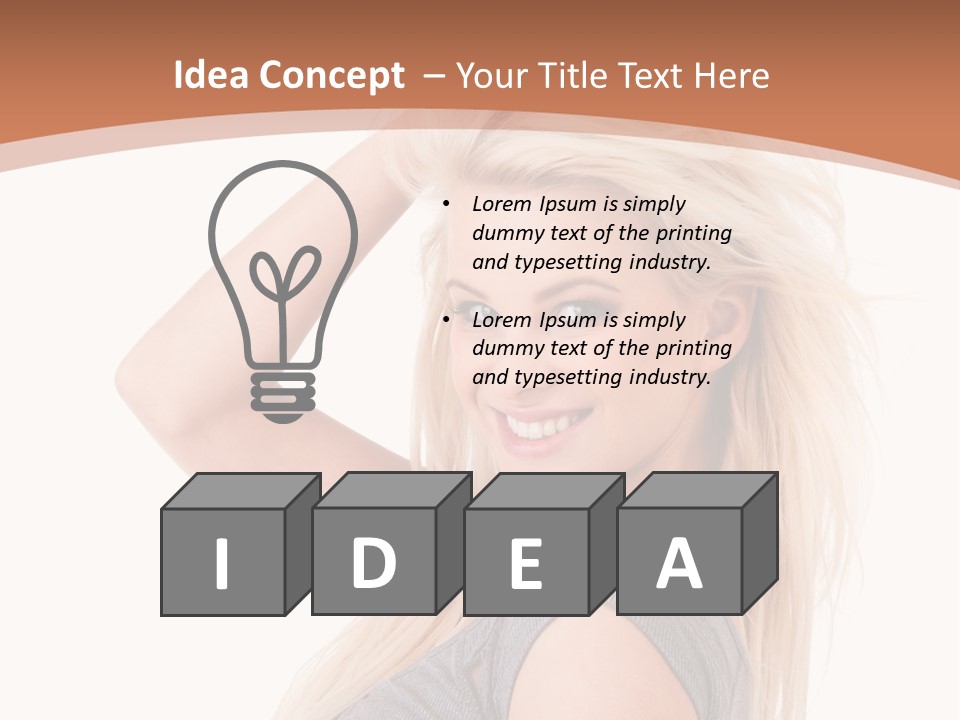 Caucasian Dental Happiness PowerPoint Template