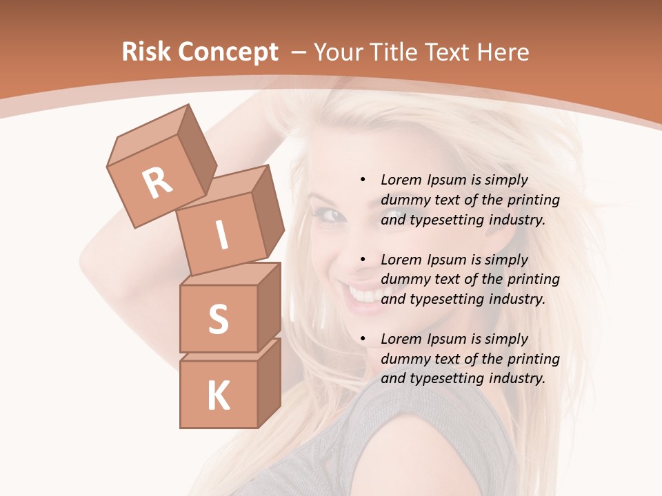 Caucasian Dental Happiness PowerPoint Template