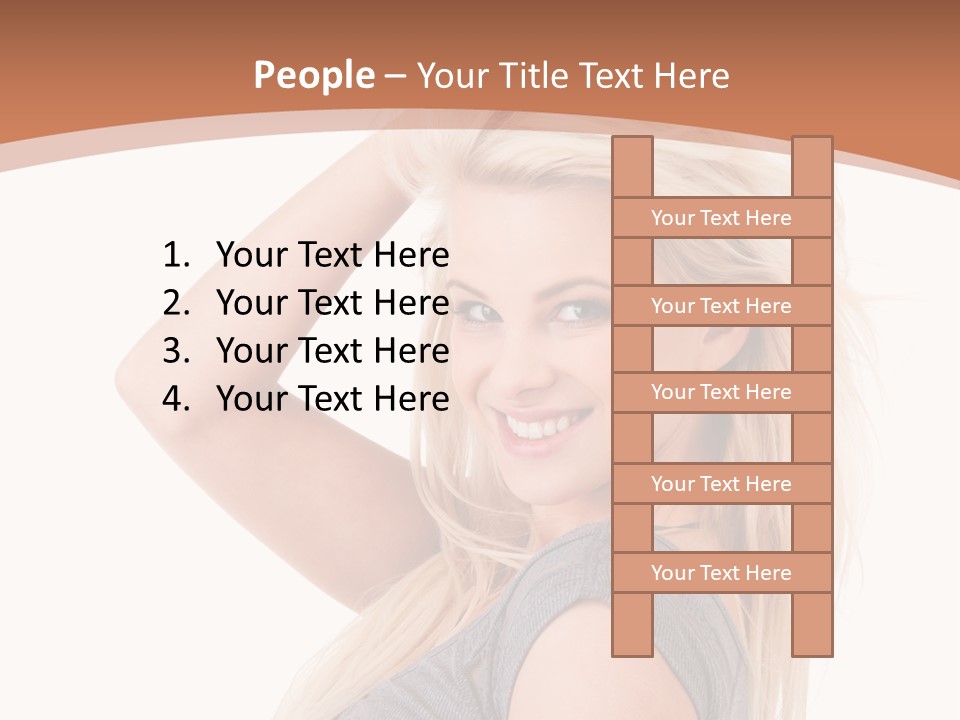 Caucasian Dental Happiness PowerPoint Template