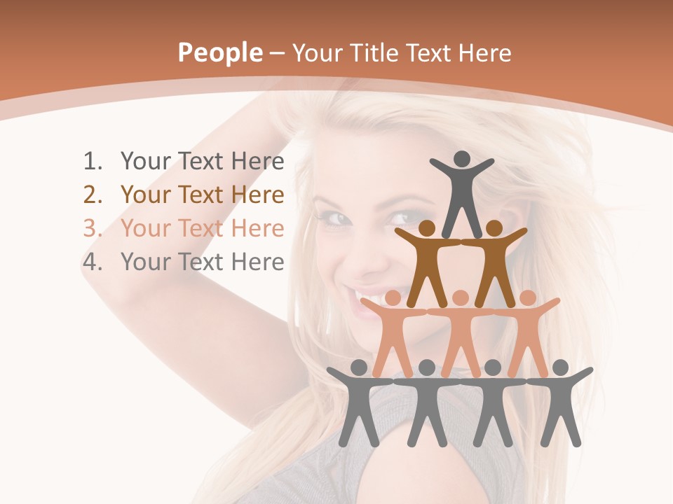 Caucasian Dental Happiness PowerPoint Template