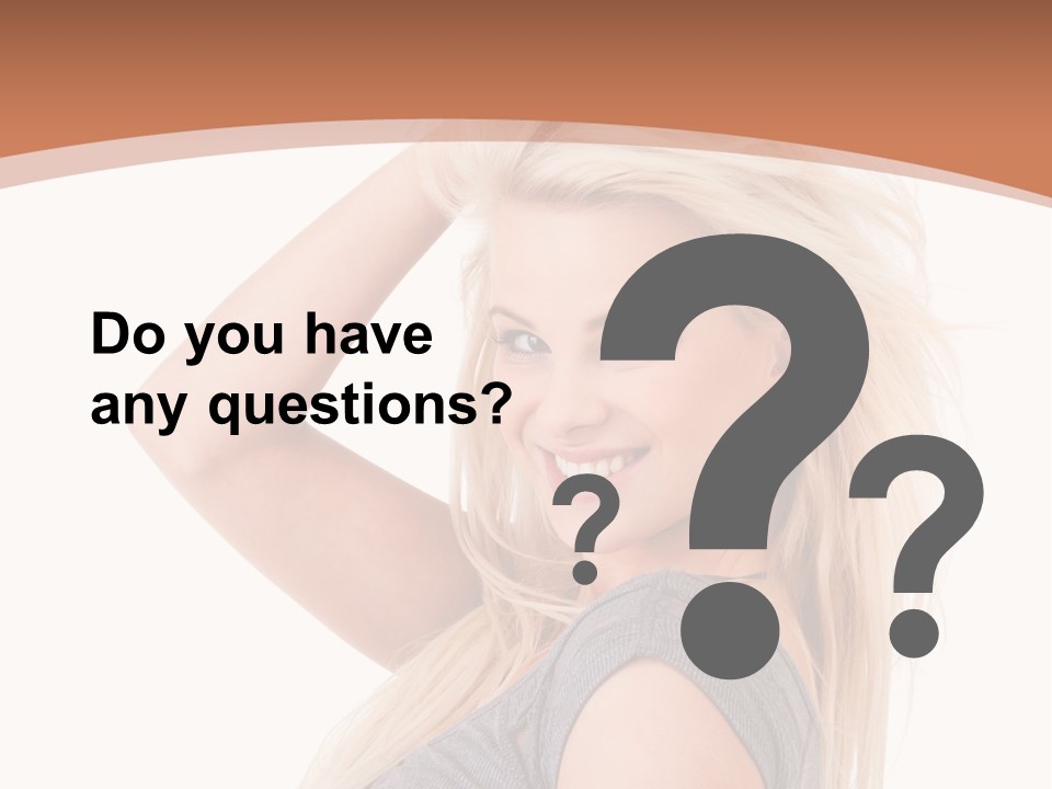 Caucasian Dental Happiness PowerPoint Template