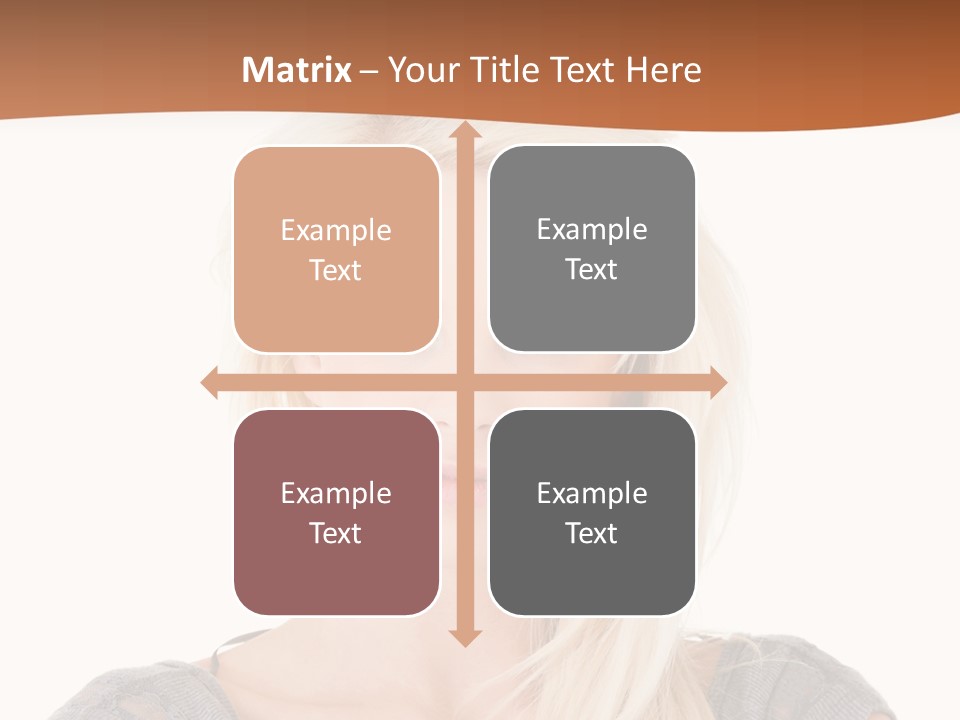 Blond Healthy Positive PowerPoint Template