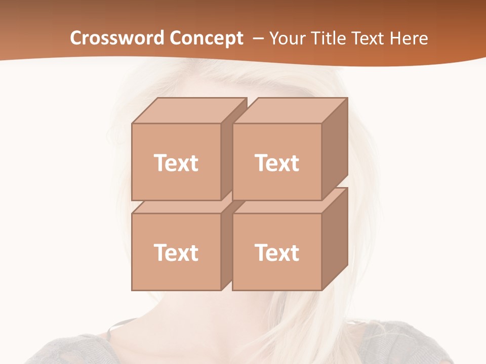 Blond Healthy Positive PowerPoint Template