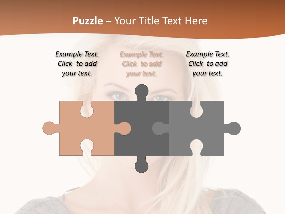 Blond Healthy Positive PowerPoint Template