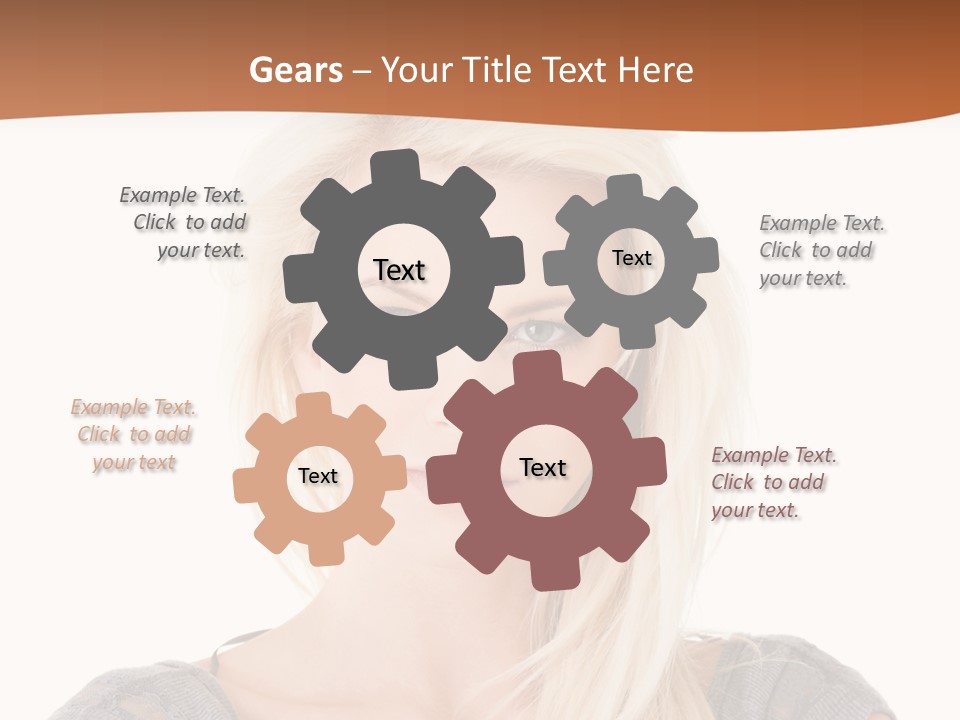 Blond Healthy Positive PowerPoint Template