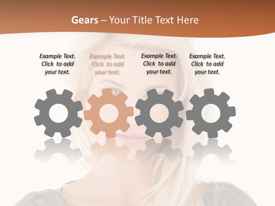 Blond Healthy Positive PowerPoint Template