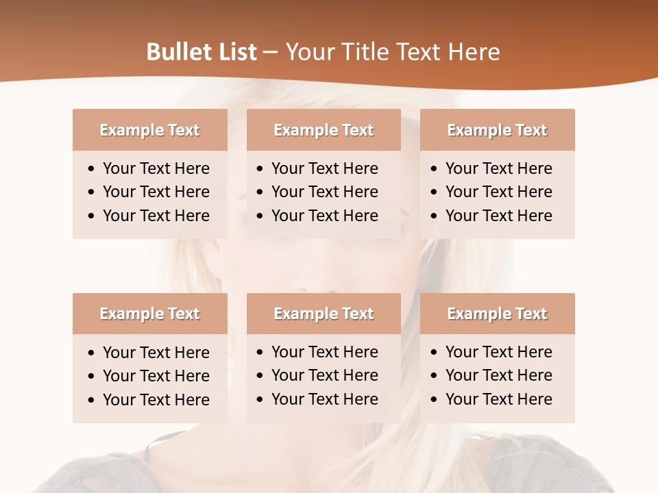 Blond Healthy Positive PowerPoint Template