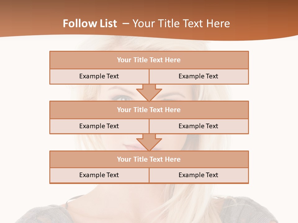 Blond Healthy Positive PowerPoint Template