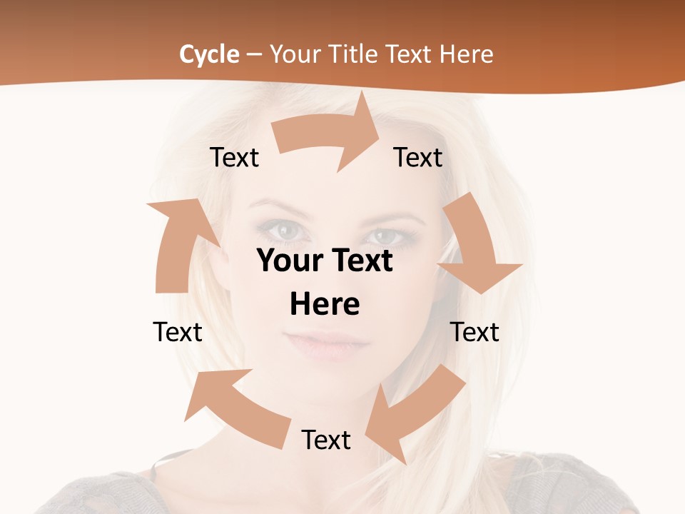 Blond Healthy Positive PowerPoint Template