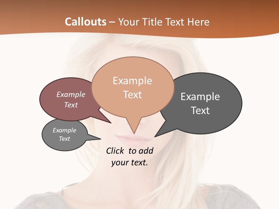 Blond Healthy Positive PowerPoint Template