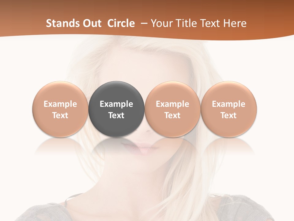 Blond Healthy Positive PowerPoint Template