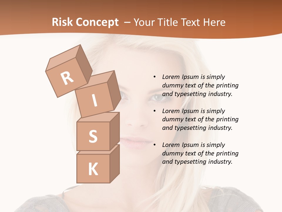 Blond Healthy Positive PowerPoint Template