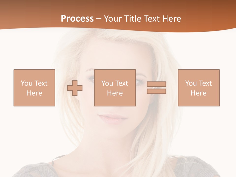 Blond Healthy Positive PowerPoint Template