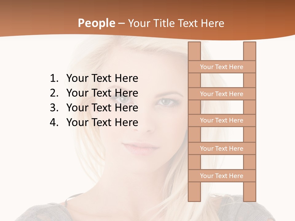 Blond Healthy Positive PowerPoint Template