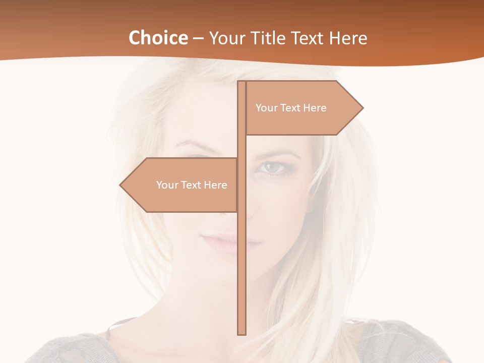 Blond Healthy Positive PowerPoint Template