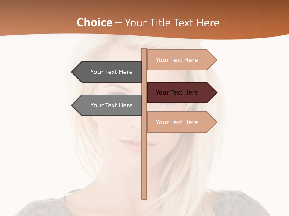 Blond Healthy Positive PowerPoint Template