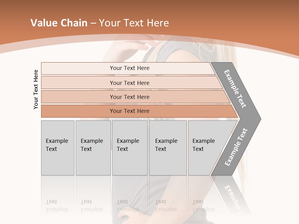 Woman Smiling Natural PowerPoint Template
