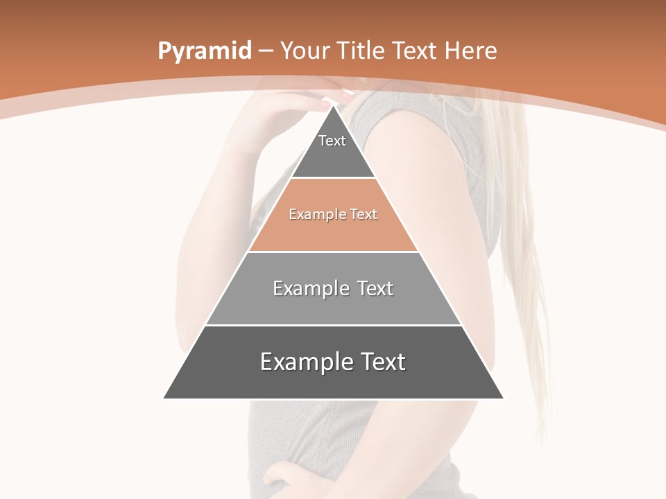 Woman Smiling Natural PowerPoint Template