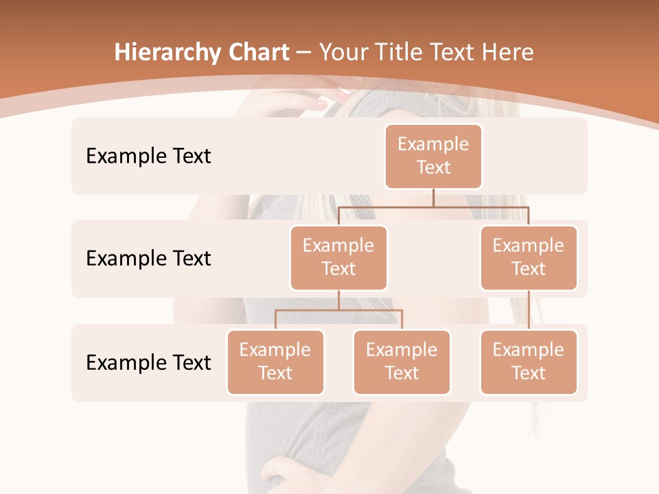 Woman Smiling Natural PowerPoint Template